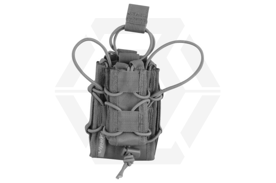 Viper MOLLE Elite Stacker Mag Pouch Titanium (Grey) - Main Image © Copyright Zero One Airsoft