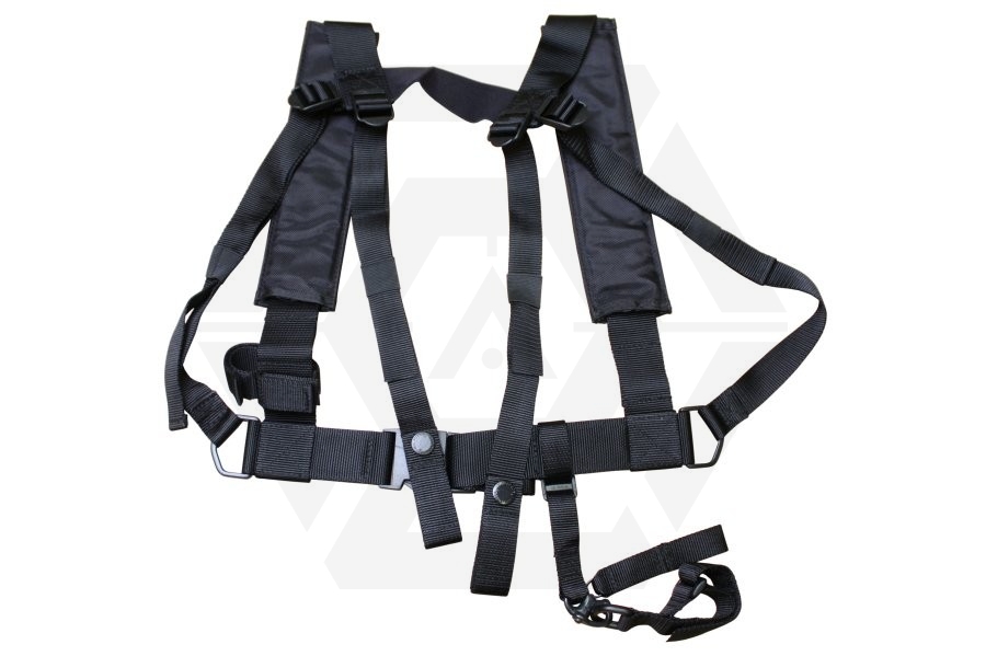 Mil-Force Fast Roping Rifle Sling (Black) - Main Image © Copyright Zero One Airsoft
