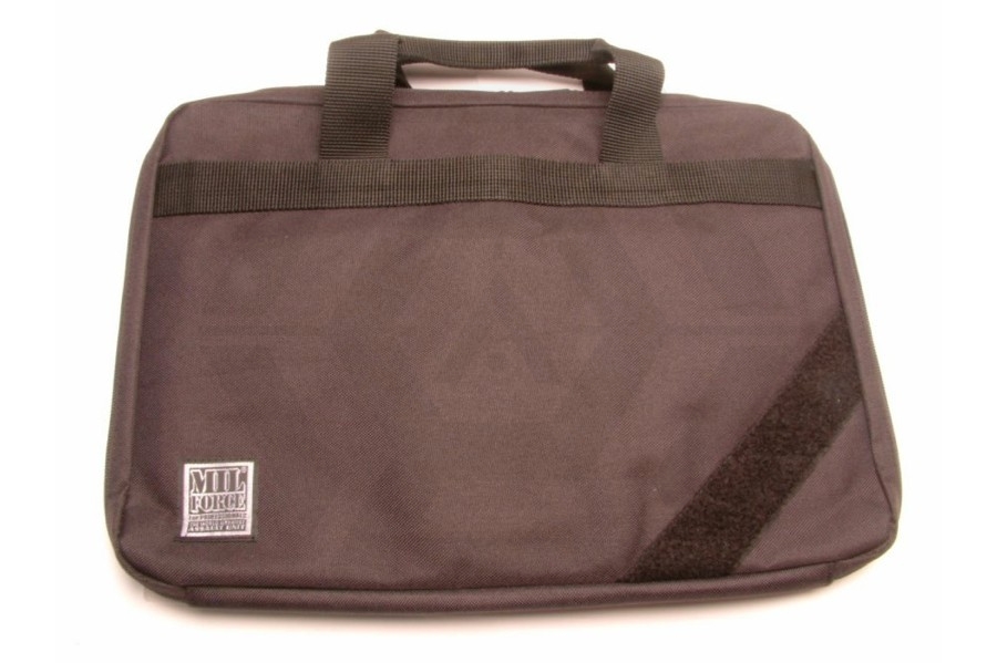 Mil-Force Document Travel Bag (Black) - Main Image © Copyright Zero One Airsoft