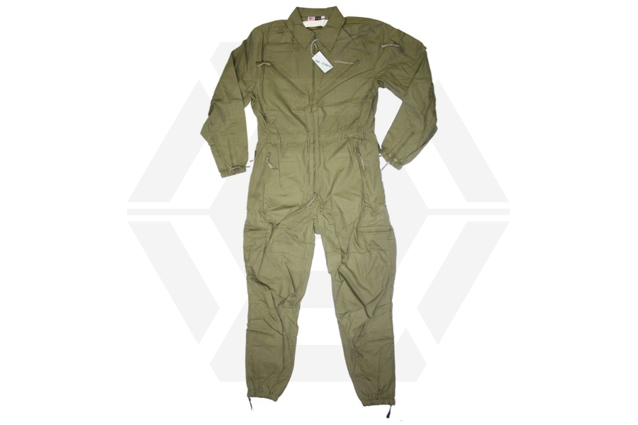 Mil-Force Tanker Overalls (Olive) - Size Extra Large - Main Image © Copyright Zero One Airsoft