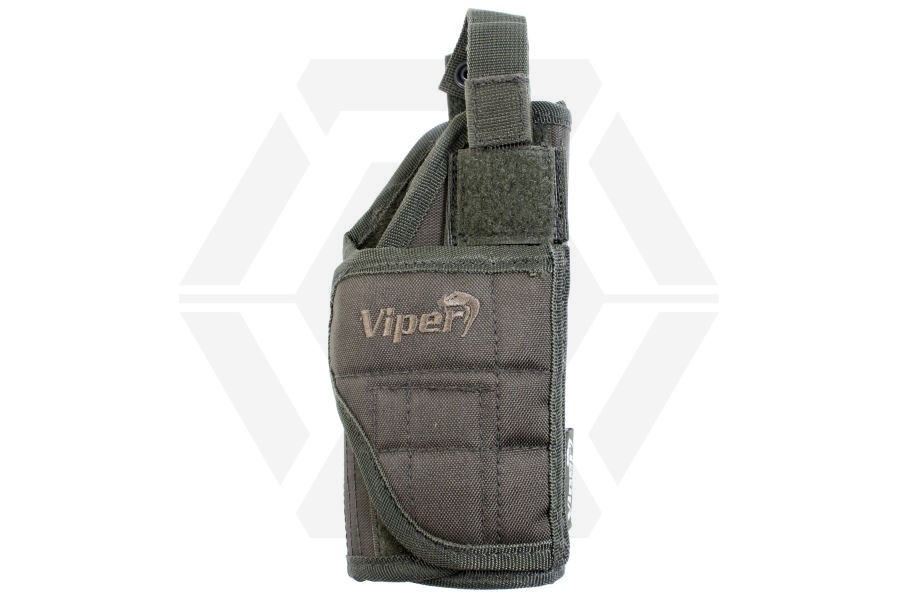 Viper MOLLE Adjustable Holster (Olive) - Main Image © Copyright Zero One Airsoft