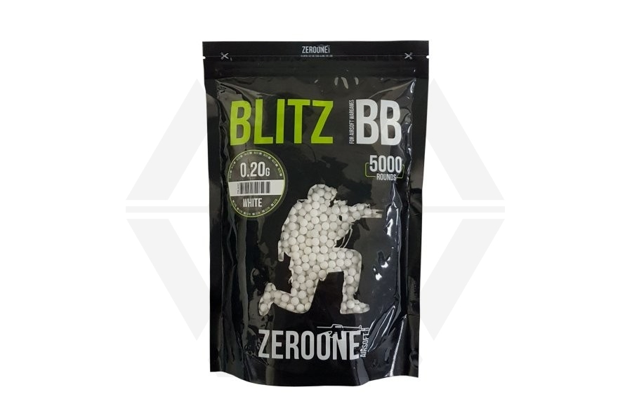 ZO Blitz BB 0.20g 5000rds (White) - Main Image © Copyright Zero One Airsoft