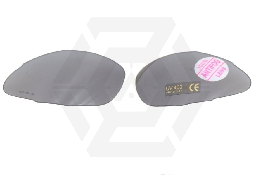 Guarder Spare Lens for Guarder 2006 Glasses - Smoked - Main Image © Copyright Zero One Airsoft