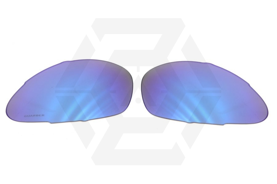 Guarder Spare Lens for Guarder 2006 Glasses - Blue - Main Image © Copyright Zero One Airsoft