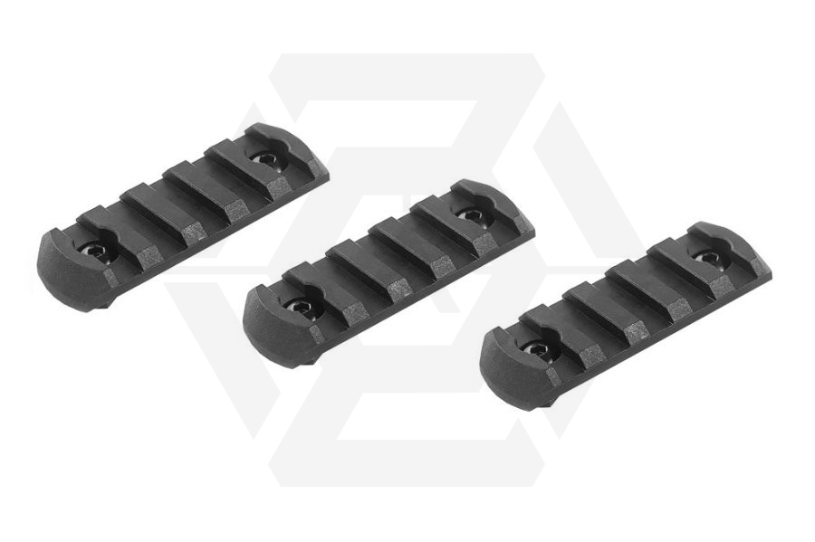ASG Polymer RIS Rail Set 5 Slot for MLock - Main Image © Copyright Zero One Airsoft