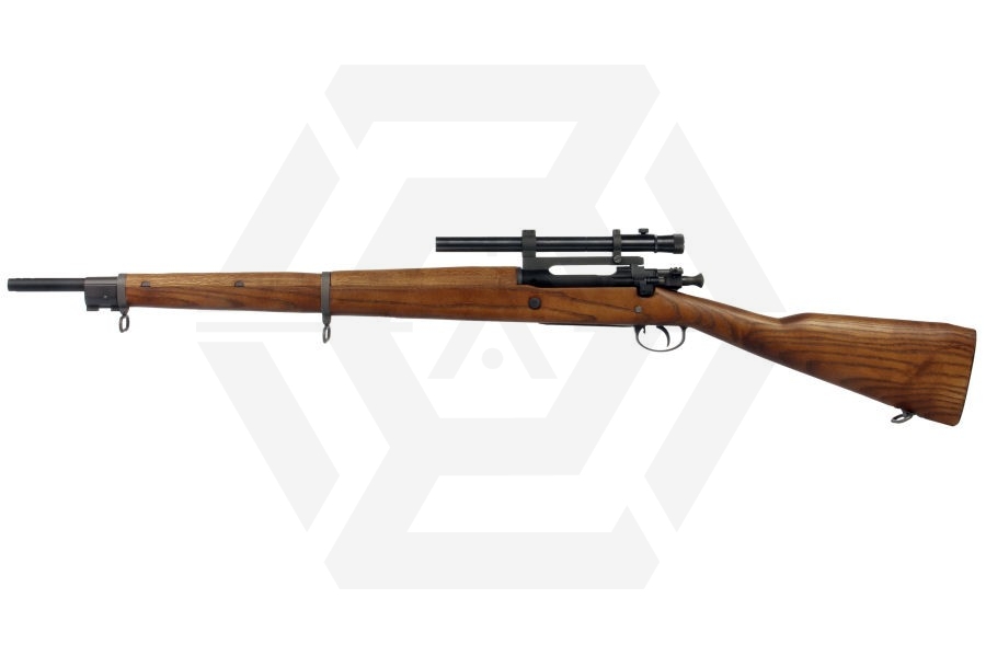 G&G CO2/Gas GM1903 A4 Springfield with Scope - Main Image © Copyright Zero One Airsoft