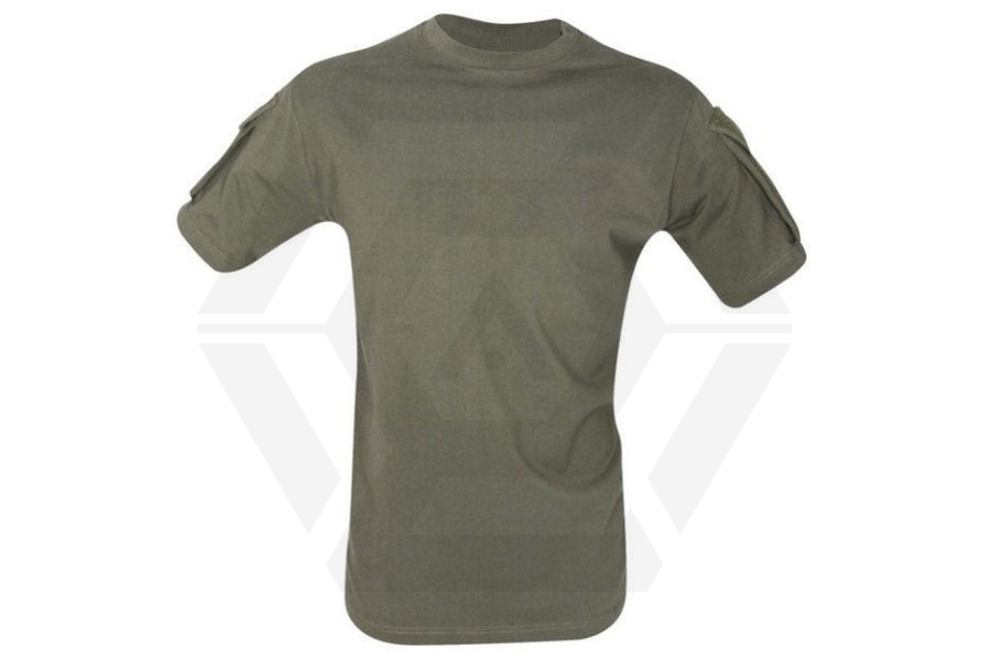 Viper Tactical T-Shirt (Olive) - Size 2XL - Main Image © Copyright Zero One Airsoft