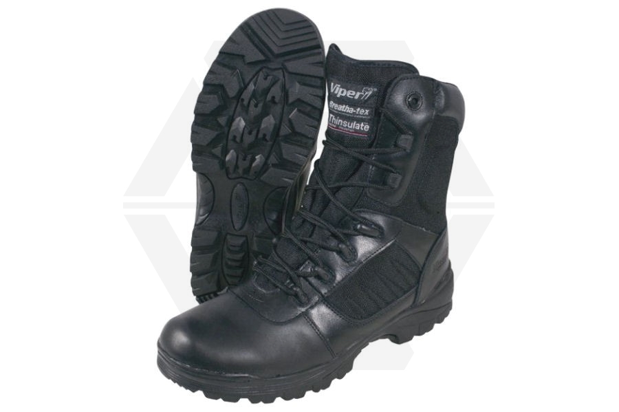 Viper Tactical Boots (Black) - Size 6 - Main Image © Copyright Zero One Airsoft
