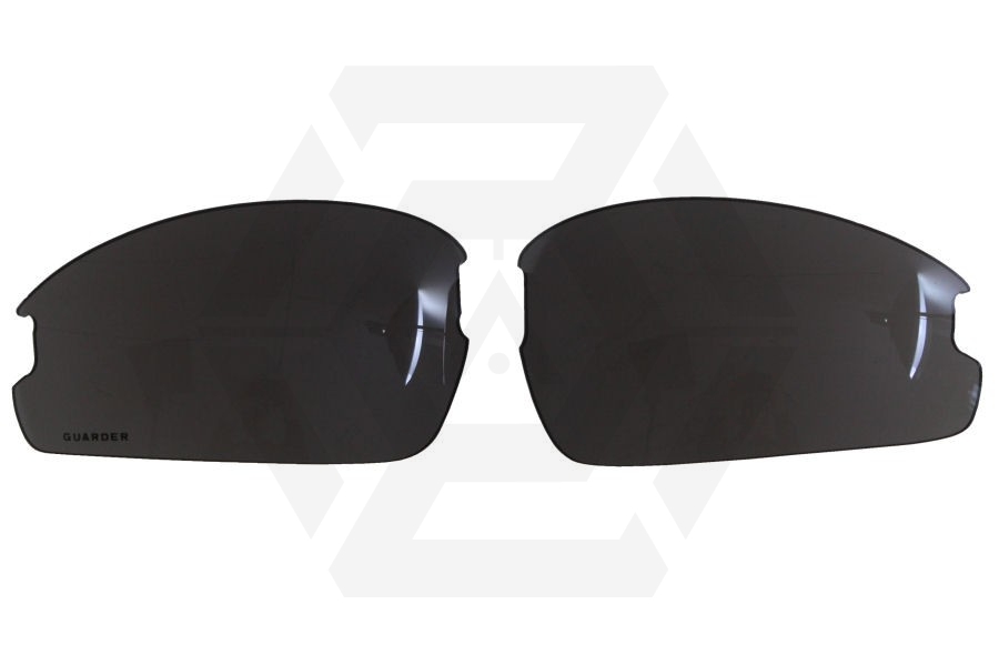 Guarder Spare Lens for Guarder 2005 Glasses - Smoke - Main Image © Copyright Zero One Airsoft