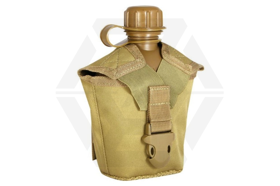 Viper MOLLE Waterbottle with Pouch (Coyote Tan) - Main Image © Copyright Zero One Airsoft