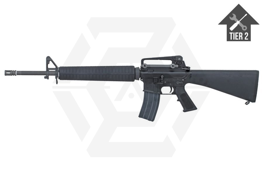 WE GBB M16A3 (Black) with Tier 2 Upgrades (Bundle) - Main Image © Copyright Zero One Airsoft
