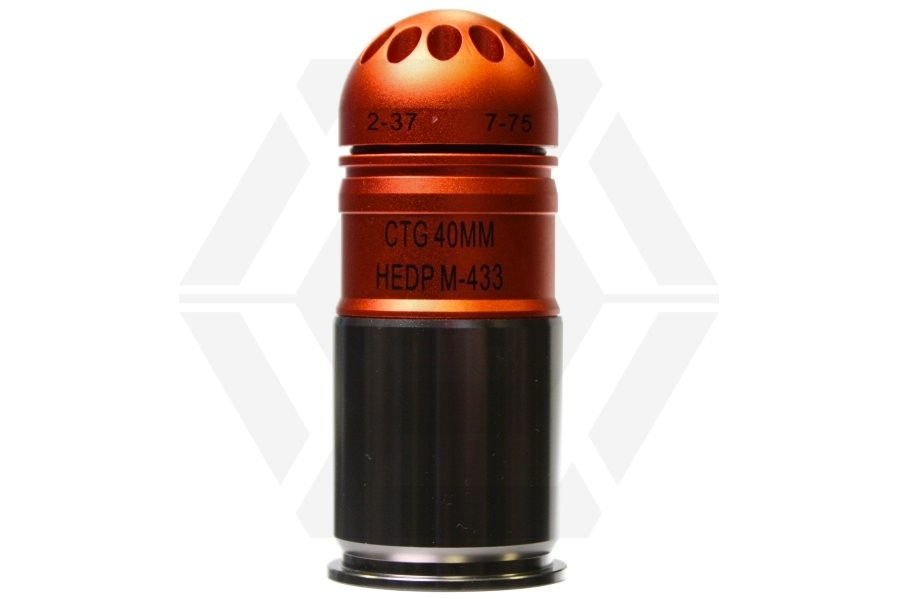 King Arms 40mm Gas Grenade 120rds M433 HEDP - Main Image © Copyright Zero One Airsoft