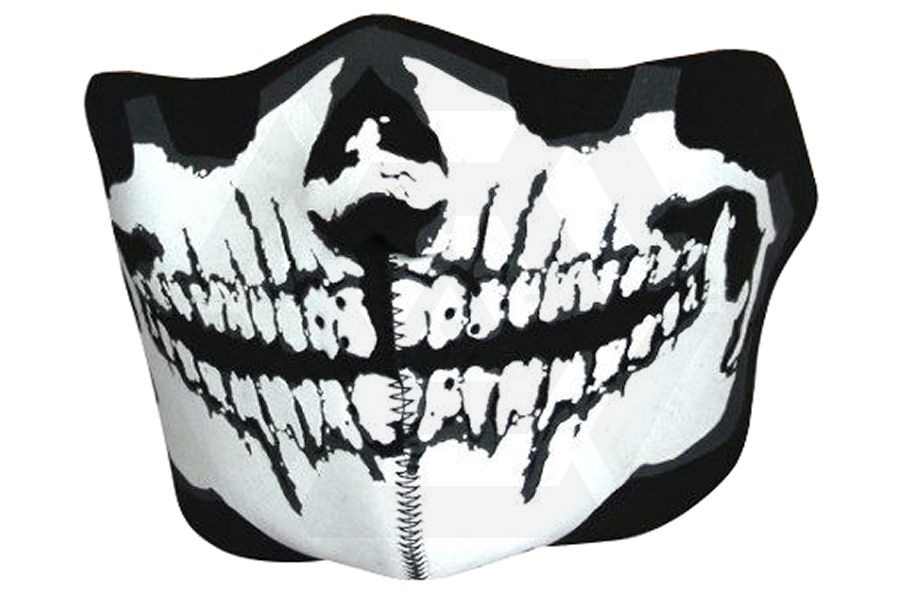 Viper 'Skull' Neoprene Half Face Mask - Main Image © Copyright Zero One Airsoft