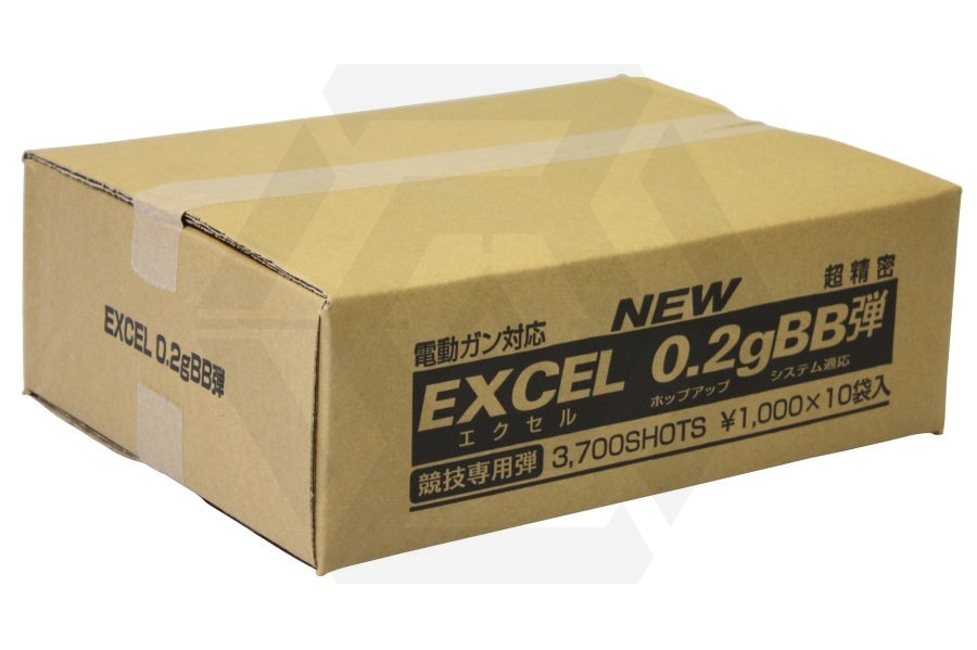 Excel BB 0.20g 3700rds Box of 10 (Bundle) - Main Image © Copyright Zero One Airsoft