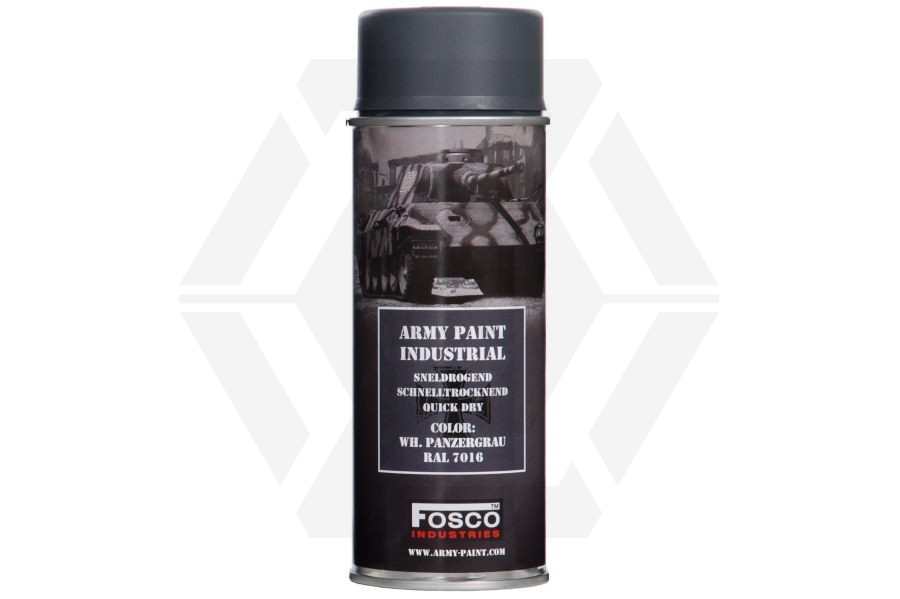 Fosco Army Spray Paint 400ml (Panzer Grey) - Main Image © Copyright Zero One Airsoft
