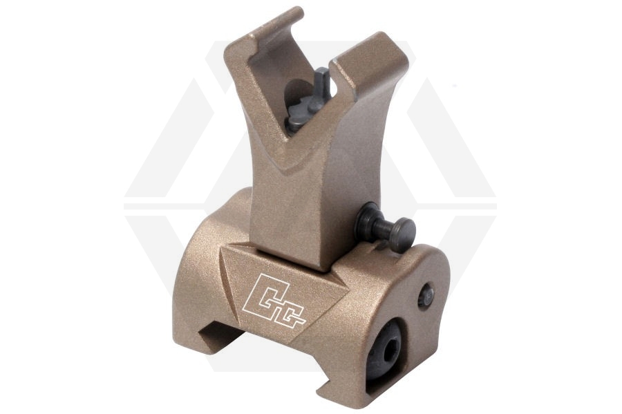 G&G 20mm RIS Flip-Up Front Sight (Tan) - Main Image © Copyright Zero One Airsoft