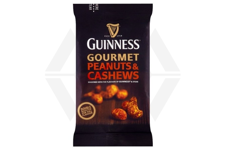 Guinness Gourmet Peanuts & Cashews 40g - Main Image © Copyright Zero One Airsoft