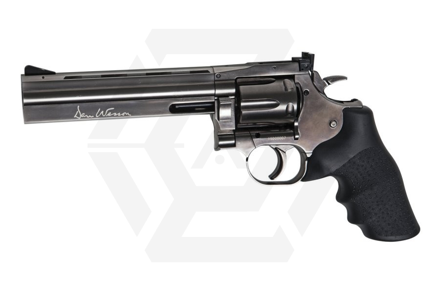 ASG CO2 Dan Wesson 715 Revolver 6" (Steel Grey) - Main Image © Copyright Zero One Airsoft