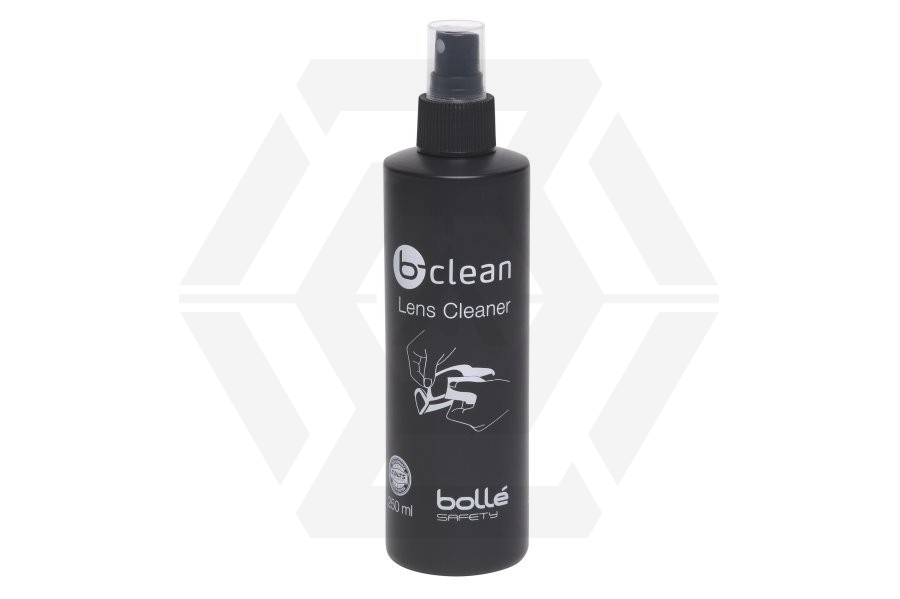 Bollé Anti-Reflective & Anti-Static Lens Cleaning Spray 250ml - Main Image © Copyright Zero One Airsoft