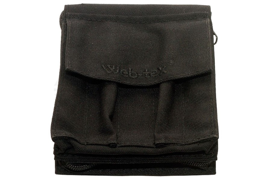 Web-Tex A6 Notebook Case (Black) - Main Image © Copyright Zero One Airsoft