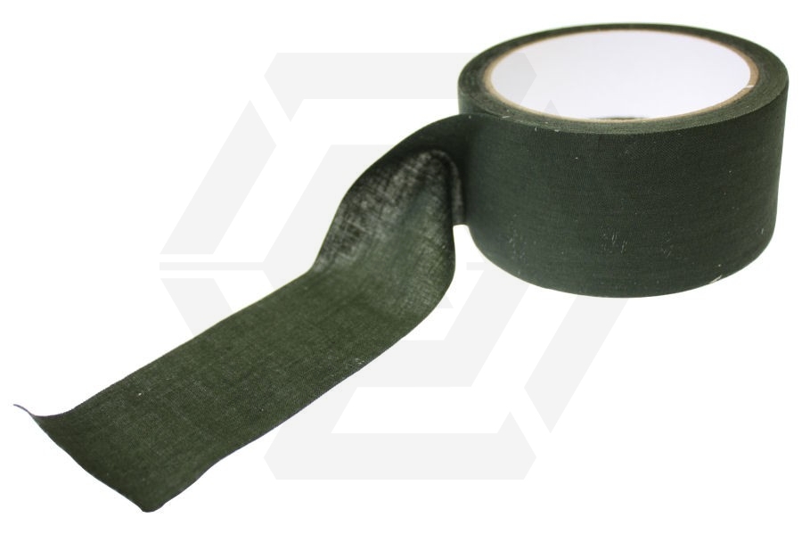 Web-Tex Fabric Tape 50mm x 10m (Olive) - Main Image © Copyright Zero One Airsoft