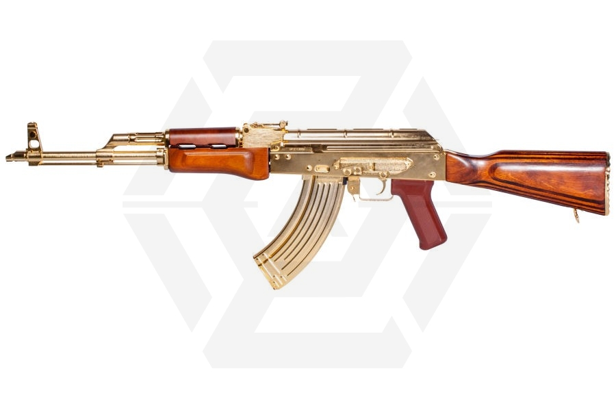 G&G AEG AK GKM Special Edition (Gold) - Main Image © Copyright Zero One Airsoft