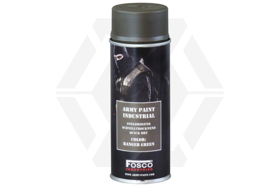 Fosco Army Spray Paint 400ml (Ranger Green) - Main Image © Copyright Zero One Airsoft