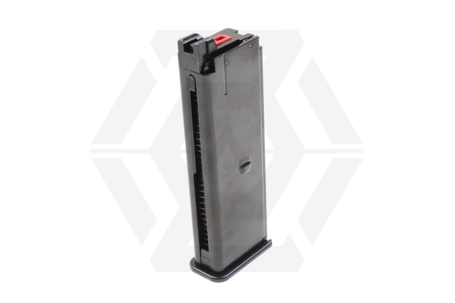 Armorer Works GBB Mag for M712/DL-44 20rds Long - Main Image © Copyright Zero One Airsoft