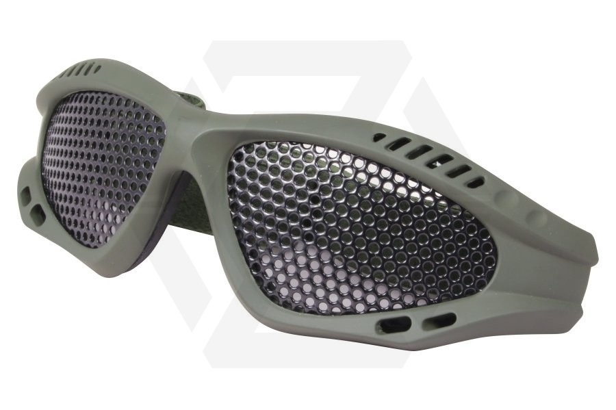 Viper Tactical Mesh Glasses (Green) - Main Image © Copyright Zero One Airsoft
