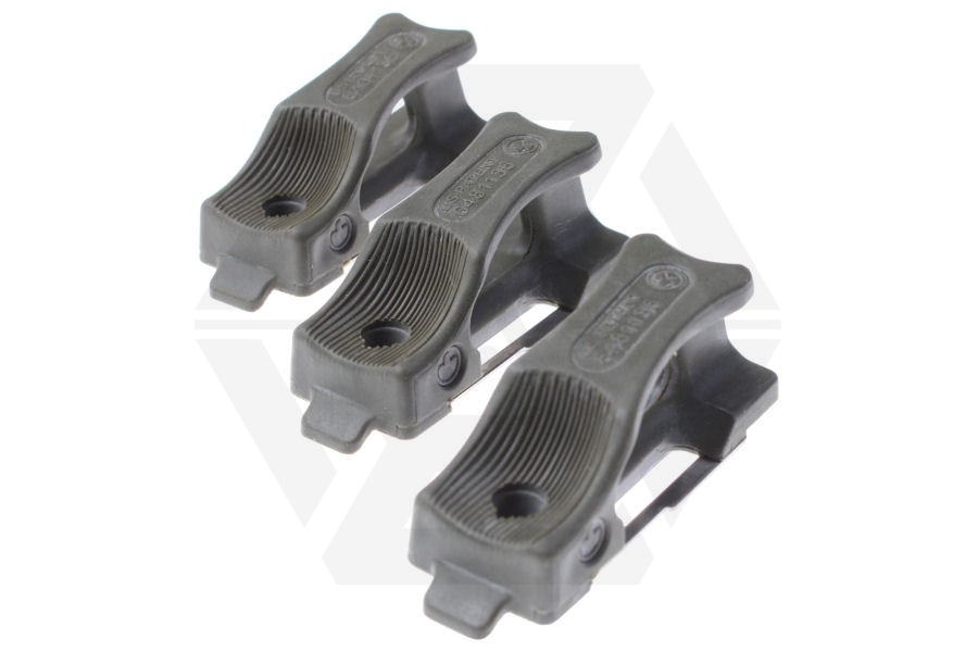 PTS Ranger Speedplate for 300rds M4 Magazine Pack of 3 (Olive) - Main Image © Copyright Zero One Airsoft