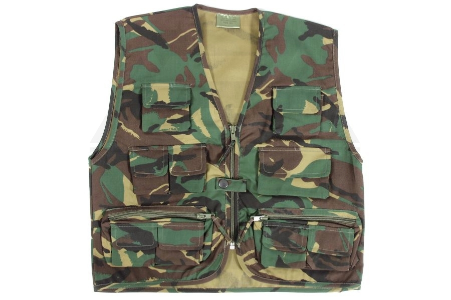 Mil-Com Kids Action Vest (DPM) - Size Small - Main Image © Copyright Zero One Airsoft