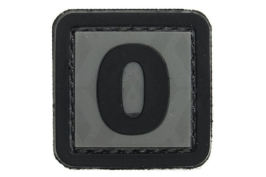 101 Inc PVC Velcro Patch "O" - Main Image © Copyright Zero One Airsoft