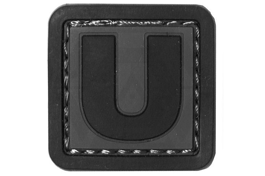 101 Inc PVC Velcro Patch "U" - Main Image © Copyright Zero One Airsoft