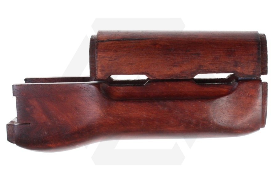 APS AK74 Wooden Fore Grip - Main Image © Copyright Zero One Airsoft
