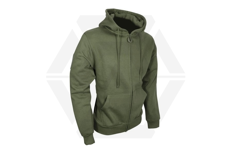 Viper Tactical Zipped Hoodie (Olive) - Size Small - Main Image © Copyright Zero One Airsoft