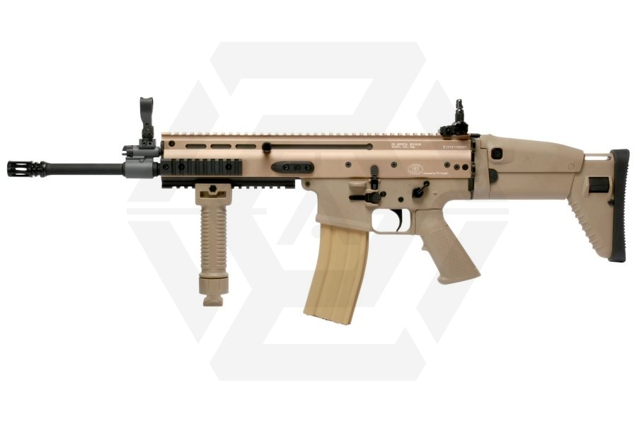 G&G/Cybergun AEG FN SCAR-L DST (Tan) - Main Image © Copyright Zero One Airsoft