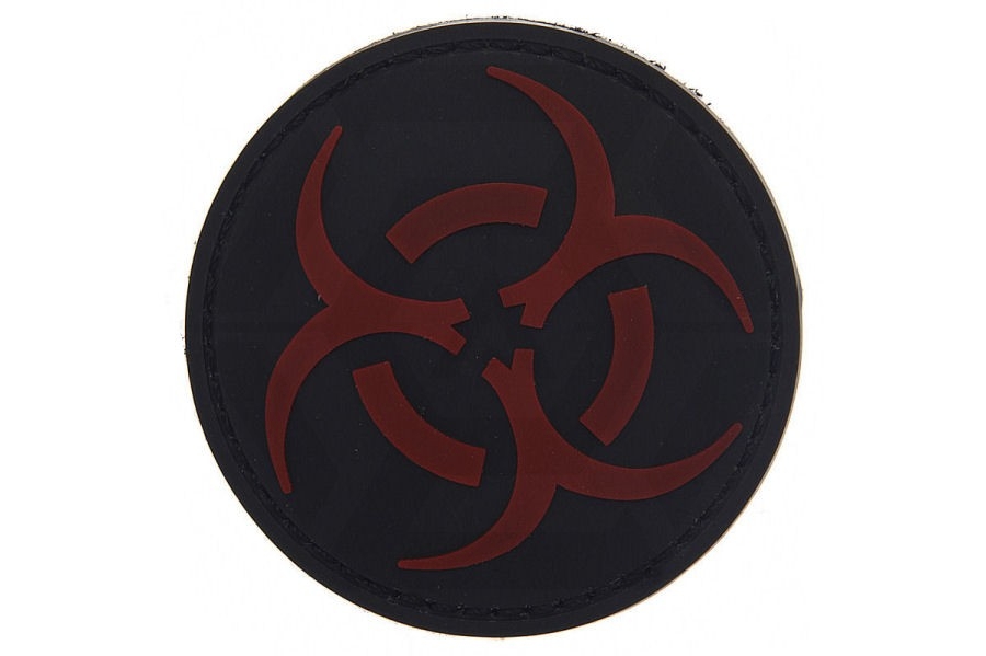 101 Inc PVC Velcro Patch "Resident Evil" - Main Image © Copyright Zero One Airsoft