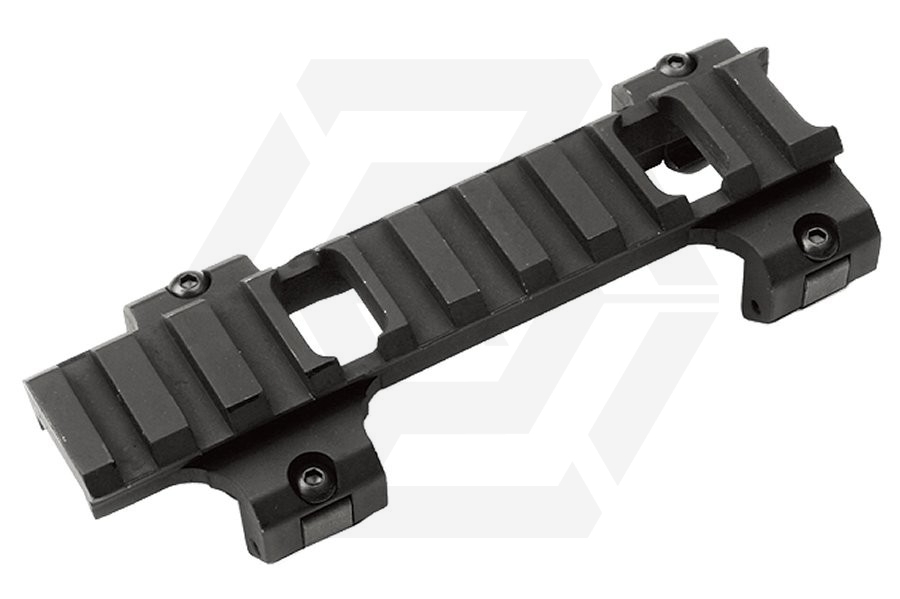 G&G Optic Mount Magnesium Low Profile Long Version for PM5 & G3 - Main Image © Copyright Zero One Airsoft