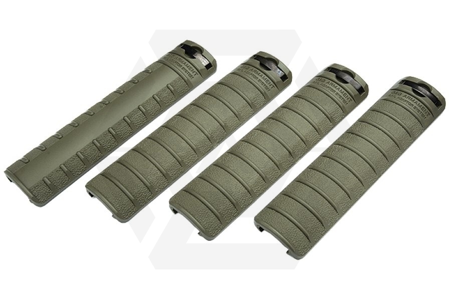 G&G Panel Set for RIS (Olive) - Main Image © Copyright Zero One Airsoft