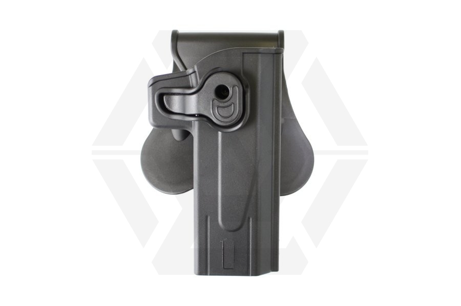 ASG Rigid Polymer Holster for Hi-Capa 5.1 (Black) - Main Image © Copyright Zero One Airsoft