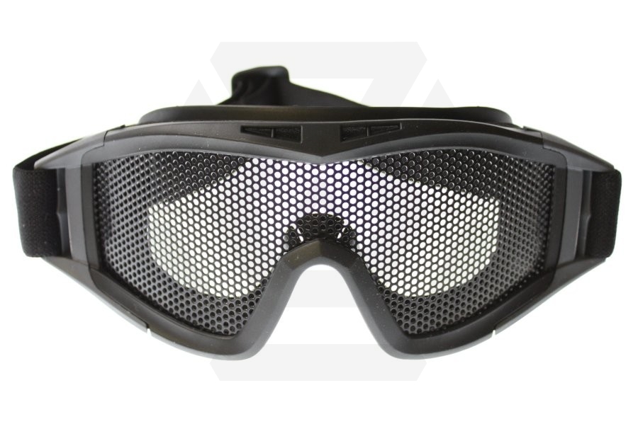 101 Inc Mesh Goggles (Black) - Main Image © Copyright Zero One Airsoft