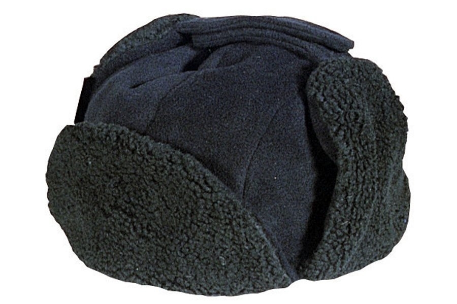 Mil-Com Sherpa Fleece Hat (Black) - Size Medium - Main Image © Copyright Zero One Airsoft