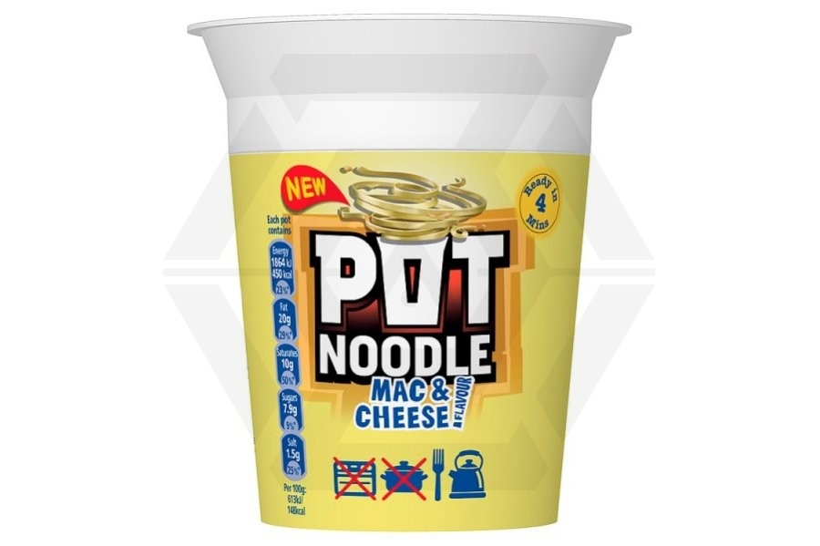Pot Noodle Mac & Cheese - Main Image © Copyright Zero One Airsoft