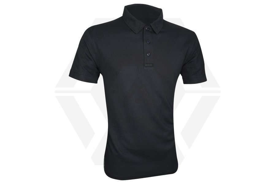 Viper Tactical Polo Shirt (Black) - Size Medium - Main Image © Copyright Zero One Airsoft