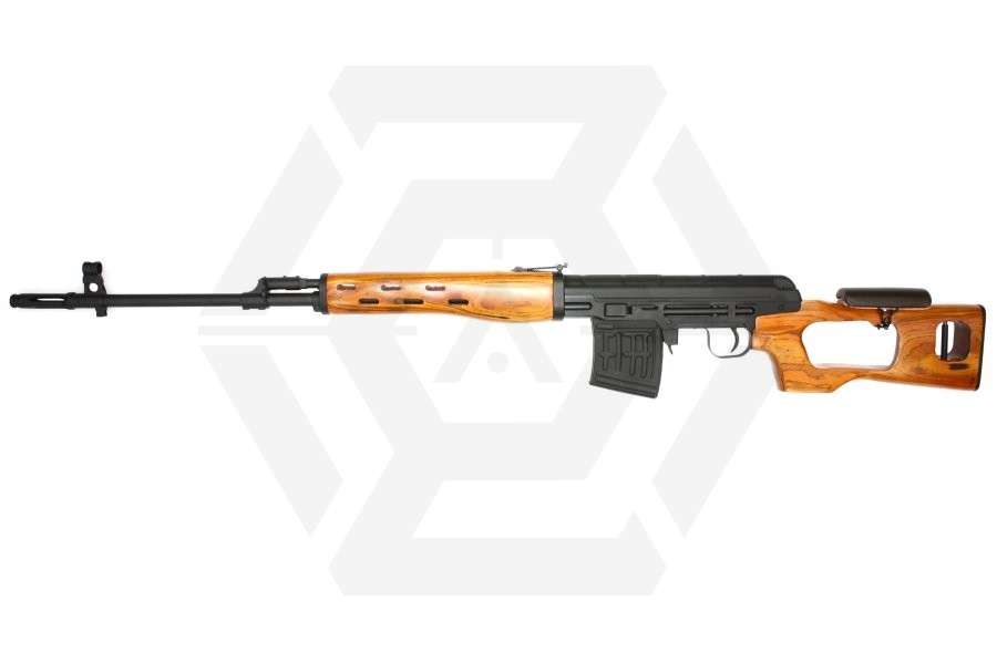 A&K Spring SVD Real Wood - Main Image © Copyright Zero One Airsoft