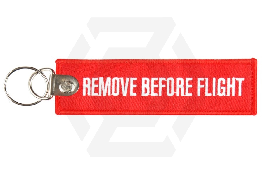 101 Inc Key Chain &quotRemove Before Flight" - Main Image © Copyright Zero One Airsoft
