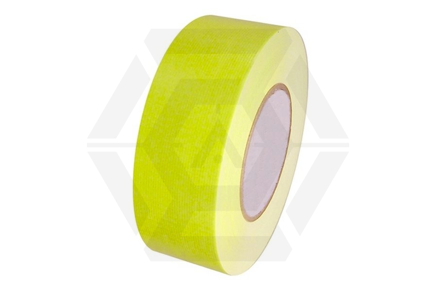 ZO Fabric Tape Fluorescent 48mm x 22m (Yellow) - Main Image © Copyright Zero One Airsoft