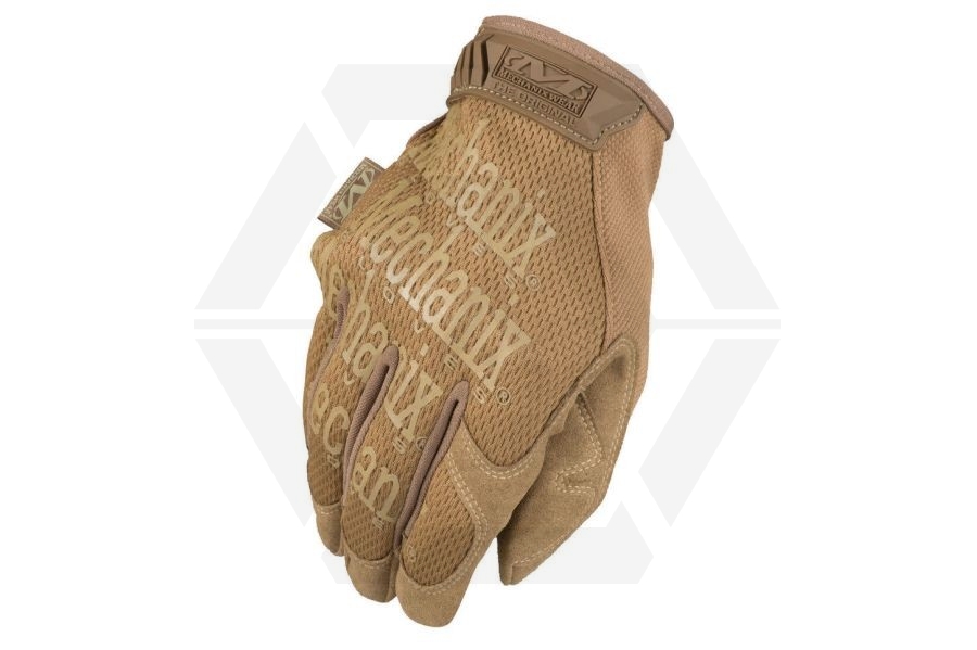 Mechanix Original Gloves (Coyote) - Size Small - Main Image © Copyright Zero One Airsoft