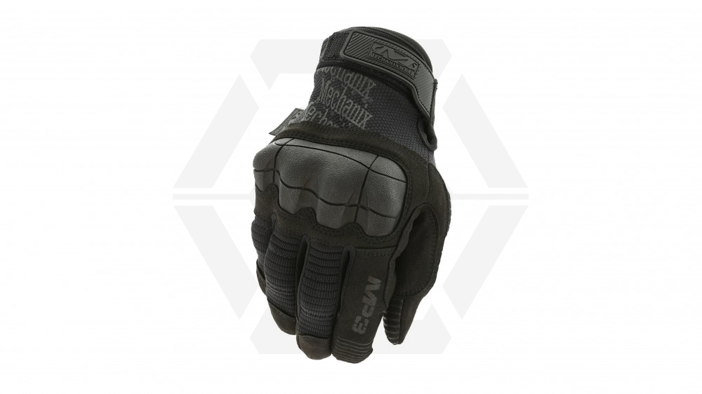 Mechanix M-Pact 3 Gloves (Black) - Size Medium - Main Image © Copyright Zero One Airsoft