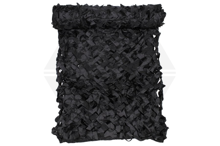 MFH Camo Netting 200cm x 300cm (Black) - Main Image © Copyright Zero One Airsoft